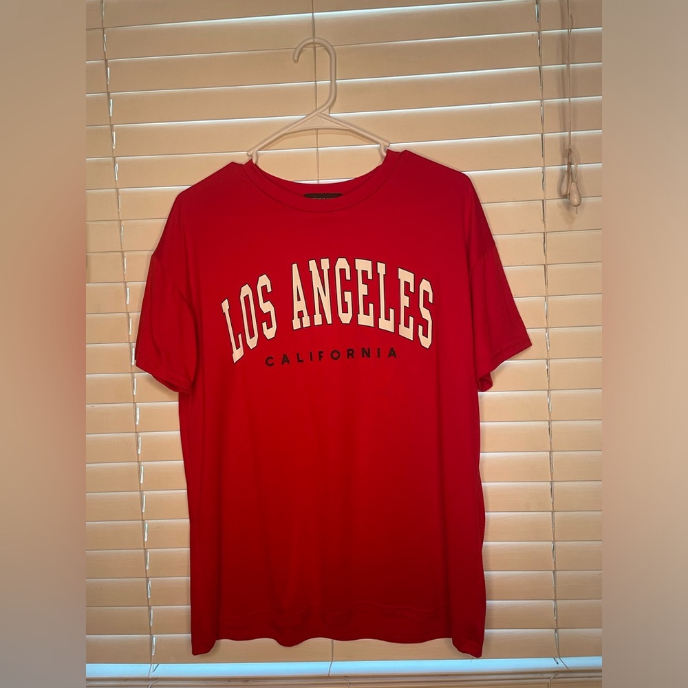 Oversized LA shirt
